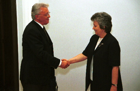 Przewodnicz�cy Unii Zachodnioeuropejskiej Klaus Buhler