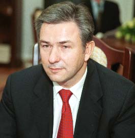 Przewodniczący Bundesratu RFN Klaus Wowereit