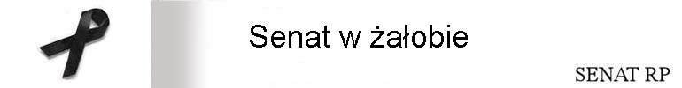 Senat w żałobie